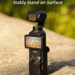 For DJI OSMO Pocket 3 Sunnylife Expansion Adapter Foldable Dual Hooks Adapter Protective Case Bracket - Image 7
