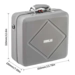 For DJI Air 3 / Air 3S / Avata 2 STARTRC Dual-Drone Shoulder Storage Bag PU Handbag - Image 2