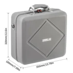 For DJI Air 3 / Air 3S / Mini 4 Pro STARTRC Dual-Drone Shoulder Storage Bag PU Handbag - Image 2