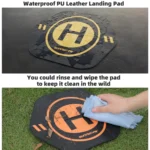Sunnylife Drone Landing Pad 35cm Fast-Fold Double-Sided Leather Waterproof Helipad for DJI Neo / Avata 2 / Mini 4 Pro - Image 10