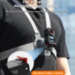 For DJI Osmo Action 5 Pro / 4 / 3 Sunnylife Foldable Magnetic Quick Release Mount Action Camera Selfie Stick Tripod Adapter Cam Stand - Image 6