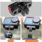 For DJI Osmo Action 5 Pro / 4 / 3 Sunnylife Foldable Magnetic Quick Release Mount Action Camera Selfie Stick Tripod Adapter Cam Stand - Image 8