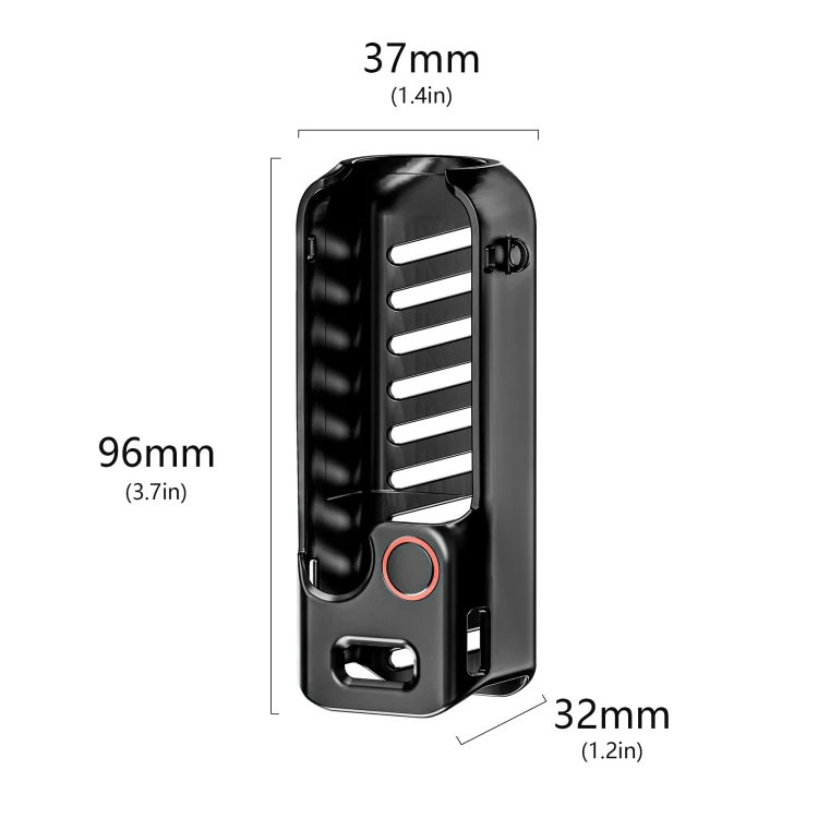 DOP0774B_1.webp For DJI OSMO Pocket 3 STARTRC Body TPU Cover Case - Image 4