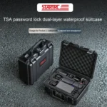 For DJI Osmo Pocket 3 STARTRC TSA Combination Lock Waterproof EVA ABS Dual-layer Suitcase Storage Box - Image 2