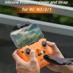For DJI Neo / Mini 4 Pro / RC-N3 / RC-N2 / RC-N1 Sunnylife Controller Protective Cover Silicone Case with Neck Strap - Image 5