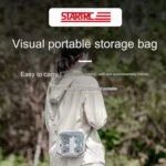 For DJI Neo STARTRC Portable Transparent Top Drone Bag - Image 2