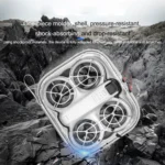 For DJI Neo STARTRC Portable Transparent Top Drone Bag - Image 3