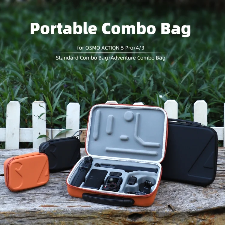 DOP0791_B1.webp For DJI Osmo Action 5 Pro / 4 / 3 Sunnylife Portable Carrying Case Adventure Combo Bag - Image 2