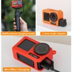 For DJI Osmo Action 5 Pro / 4 / 3 2pcs Sunnylife Silicone Lens Cap - Image 9