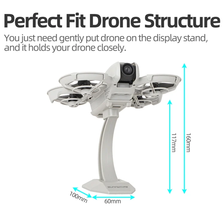 DOP0794H_1.webp For DJI Neo Sunnylife Desktop Display Stand Drone Mount Exhibition Base Bracket - Image 2