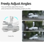 For DJI Neo / Insta360 GO 3S / GO 3 Sunnylife Drone Expansion Mount Action Camera Holder Adapter - Image 3