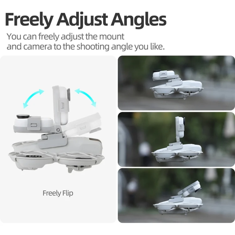 DOP0797H_2.webp For DJI Neo / Insta360 GO 3S / GO 3 Sunnylife Drone Expansion Mount Action Camera Holder Adapter - Image 3