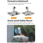 For DJI Neo / Insta360 GO 3S / GO 3 Sunnylife Drone Expansion Mount Action Camera Holder Adapter - Image 4