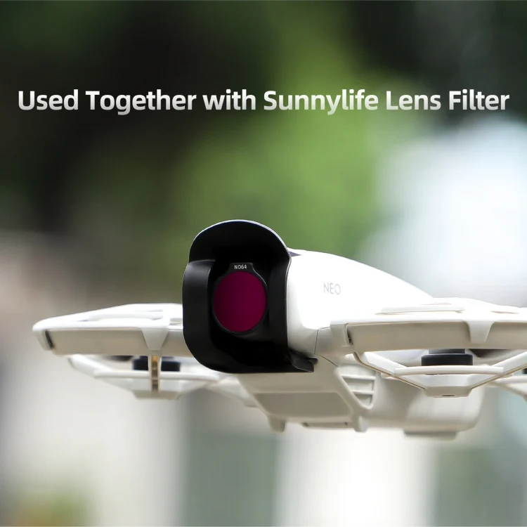 DOP0803_B5.webp For DJI Neo Sunnylife Lens Hood Anti-glare Lens Cover Sunhood Gimbal Protective Cap - Image 6