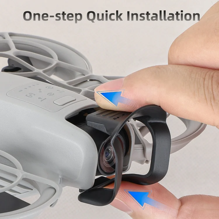 DOP0803_B8.webp For DJI Neo Sunnylife Lens Hood Anti-glare Lens Cover Sunhood Gimbal Protective Cap - Image 9