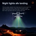 For DJI Mini 4 Pro STARTRC LED Light Folding Heightened Landing Gear Training Rack - Image 3