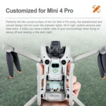 For DJI Mini 4 Pro STARTRC LED Light Folding Heightened Landing Gear Training Rack - Image 5