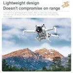 For DJI Mini 4 Pro STARTRC LED Light Folding Heightened Landing Gear Training Rack - Image 6