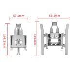 For DJI Mini 4 Pro STARTRC LED Light Folding Heightened Landing Gear Training Rack - Image 8
