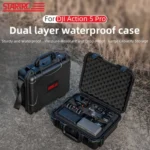 For DJI Osmo Action 5 Pro STARTRC Waterproof EVA ABS Dual-layer Suitcase Storage Box - Image 2