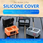 For DJI Osmo Action 5 Pro STARTRC Silicone Protective Case with Lens Cover - Image 2