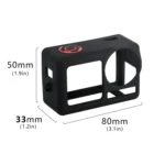 For DJI Osmo Action 5 Pro STARTRC Silicone Protective Case with Lens Cover - Image 8