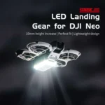 For DJI Neo STARTRC LED Light Folding Anti-fall Heightened Landing Gear Training Rack - Image 2