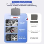 For DJI Neo STARTRC Upgraded Shoulder PU Storage Bag Handbag - Image 6
