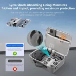 For DJI Neo STARTRC Upgraded Shoulder PU Storage Bag Handbag - Image 7