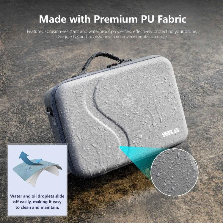 DOP0823H_7.webp For DJI Neo STARTRC Upgraded Shoulder PU Storage Bag Handbag - Image 8