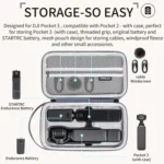For DJI OSMO Pocket 3 STARTRC Portable Carrying Case Body Storage Bag - Image 3