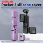For DJI OSMO Pocket 3 STARTRC 5 in 1 Body Lens Handle Screen Silicone TPU Case - Image 2