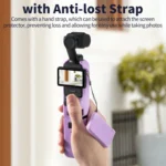 For DJI OSMO Pocket 3 STARTRC 5 in 1 Body Lens Handle Screen Silicone TPU Case - Image 5