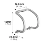 For DJI Neo STARTRC Gimbal Lens Anti-collision Aluminum Alloy Guard Bumper - Image 8