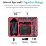 For DJI Mavic 4 Pro STARTRC Waterproof ABS Suitcase Storage Box - Image 4