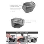 Sunnylife For DJI Mavic Air 2 Camera Lens Protective Cover Hood - Image 8