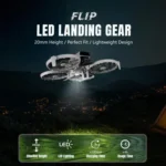 For DJI Flip STARTRC LED Light Folding Heightened Landing Gear Training Rack - Image 4