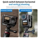 For DJI Osmo Action 5 Pro / 4 / 3 STARTRC L-shaped Magnetic Quick Release Bracket - Image 6