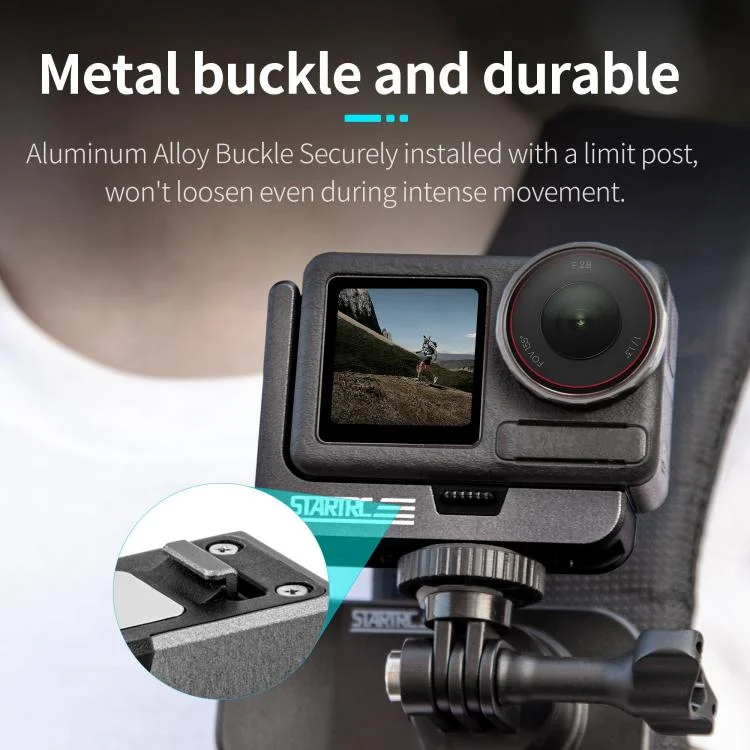 DOP2146B_6.webp For DJI Osmo Action 5 Pro / 4 / 3 STARTRC L-shaped Magnetic Quick Release Bracket - Image 7