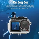 For DJI Osmo Action 5 Pro / 3 / 4 STARTRC 40m Underwater Waterproof Housing Diving Case - Image 8