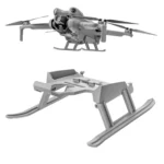 For DJI Mini 4 Pro STARTRC Folding Anti-fall Anti-dirt Heightened Landing Gear Training Rack