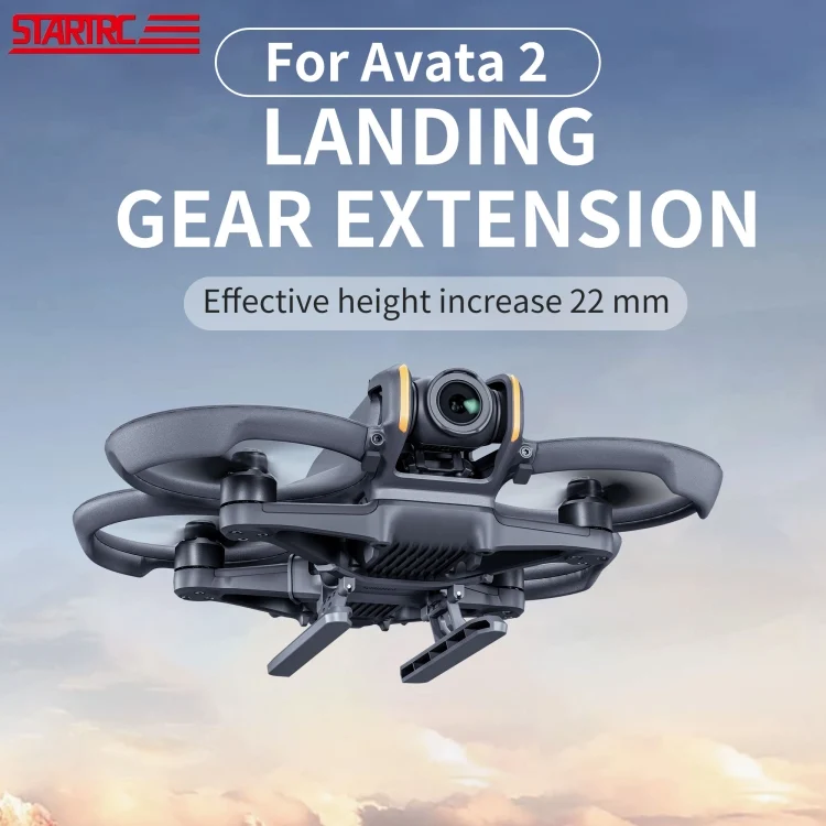 DOP2198B_1.webp For DJI AVATA 2 STARTRC Folding Heightened Landing Gear Training Rack - Image 2