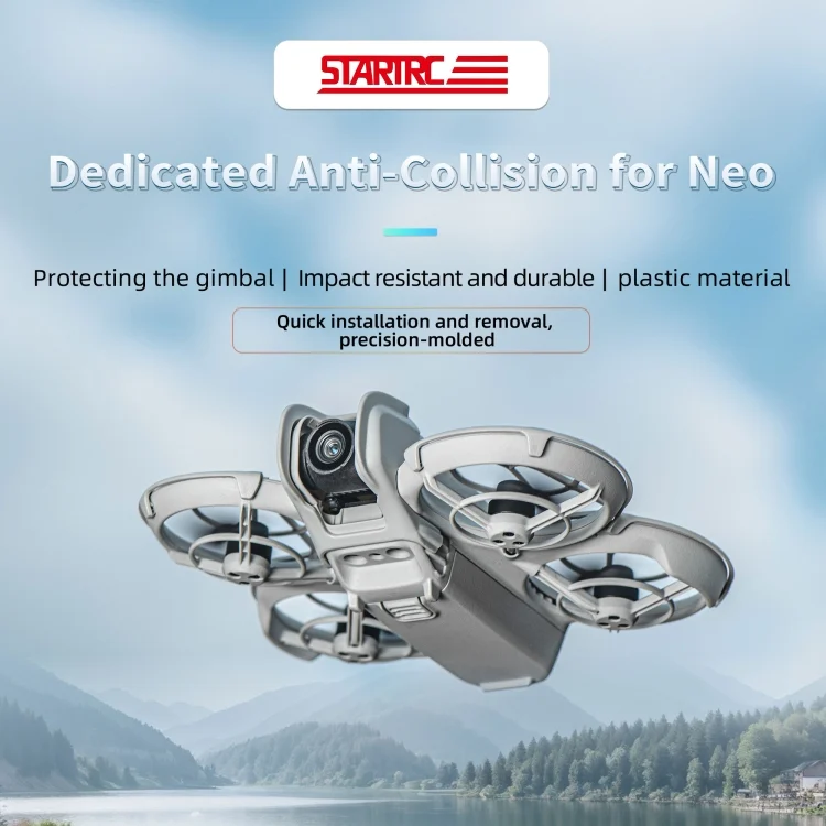 DOP2296_B1.webp For DJI Neo STARTRC Gimbal Lens Anti-collision Protection Bumper - Image 2