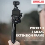 For DJI OSMO Pocket 3 STARTRC Metal Protection Frame Cage Expansion Adapter Bracket - Image 2