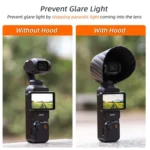 For DJI OSMO Pocket 3 Sunnylife Sunshade Lens Protective Cover Hood - Image 3