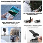 Sunnylife Remote Controller Tablet Holder Stand For DJI RC-N3 / RC-N2 / RC-N1 - Image 4