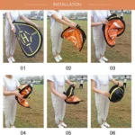 STARTRC RC Drone Quadcopter Portable Parking Apron Fast-fold Landing Parking Pad for DJI Mavic Mini / Mavic Air 2, Diameter: 56cm - Image 11