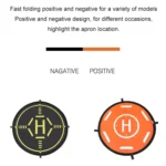 STARTRC RC Drone Quadcopter Portable Parking Apron Fast-fold Landing Parking Pad for DJI Mavic Mini / Mavic Air 2, Diameter: 56cm - Image 4