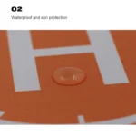 STARTRC RC Drone Quadcopter Portable Parking Apron Fast-fold Landing Parking Pad for DJI Mavic Mini / Mavic Air 2, Diameter: 56cm - Image 6