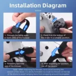 BRDRC Air-Dropping System Drone Thrower Parabolic For DJI Mini 4 Pro / 3 Pro / Air 3 / Mavic 3 / 3 Pro - Image 9